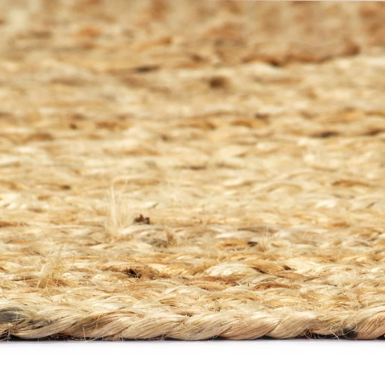 Vidaxl tapis fait à la main 120x180 cm de jute naturel