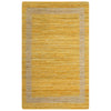 Viaxl tapis fait à la main 80x160 cm jaune