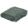 Vidaxl Plaid 125x150 cm Coton vert foncé