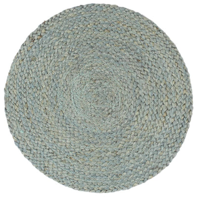 Vidaxl Placemats 4 Sts environ 38 cm de jute d'olive vert