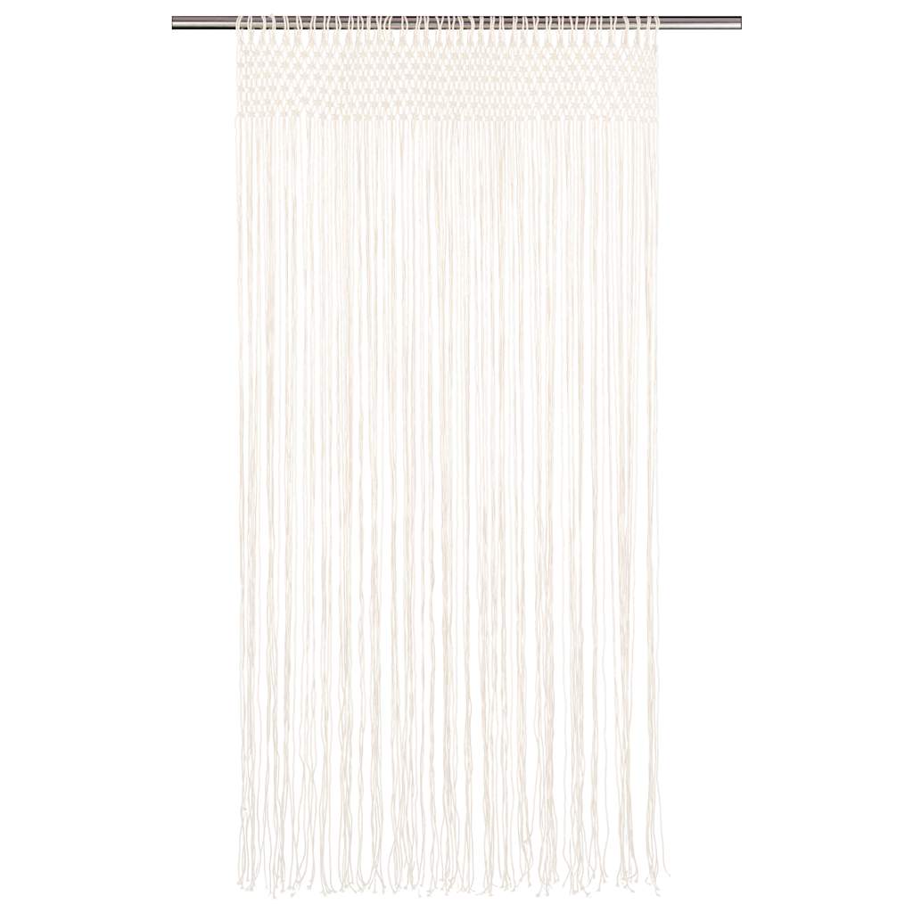 Vidaxl rideau macramé 140x240 cm Coton