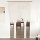 Vidaxl rideau macramé 140x240 cm Coton