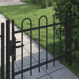 Vidaxl Single Gate avec une forme d'arc 100x75 cm - afbeelding 3