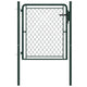 Vidaxl Port 100x100 cm en acier vert