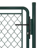 Vidaxl Port 100x100 cm en acier vert