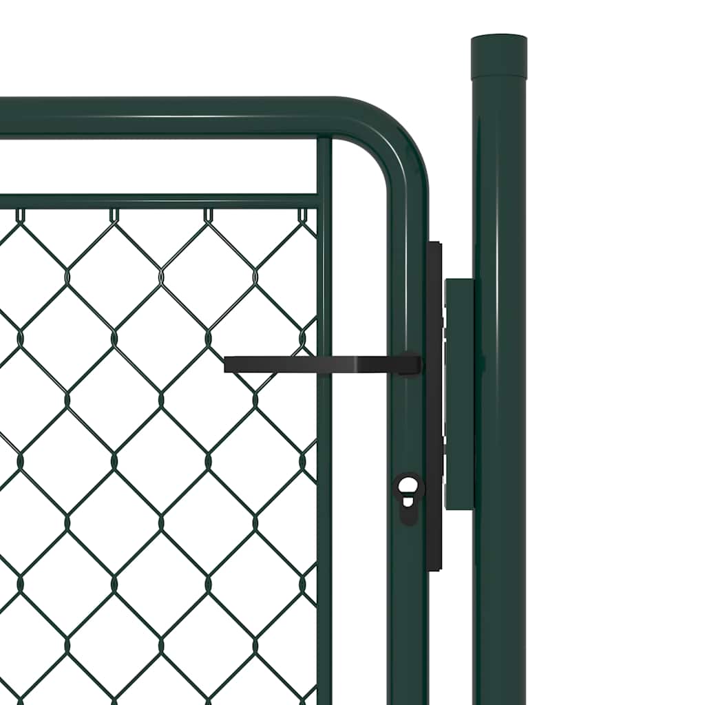 Vidaxl Port 100x100 cm en acier vert