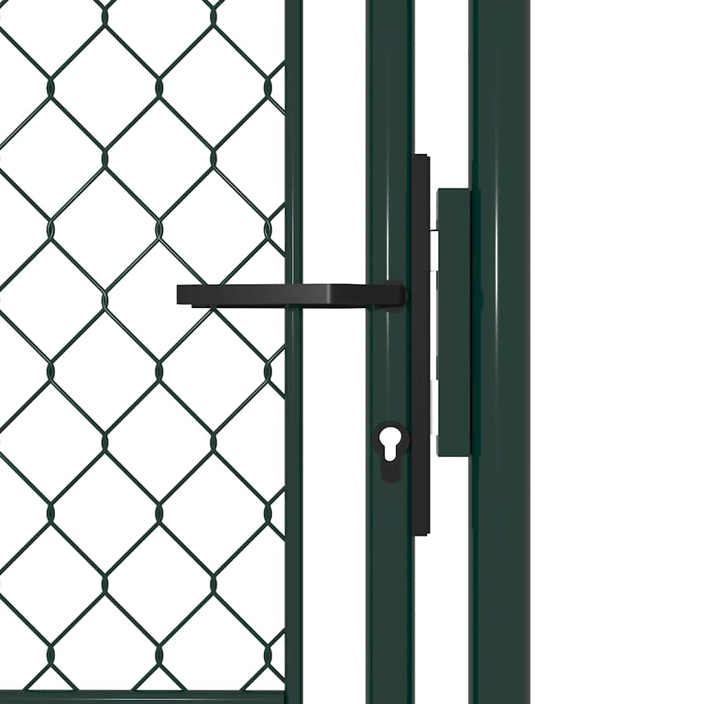 Vidaxl Port 100x125 cm en acier vert