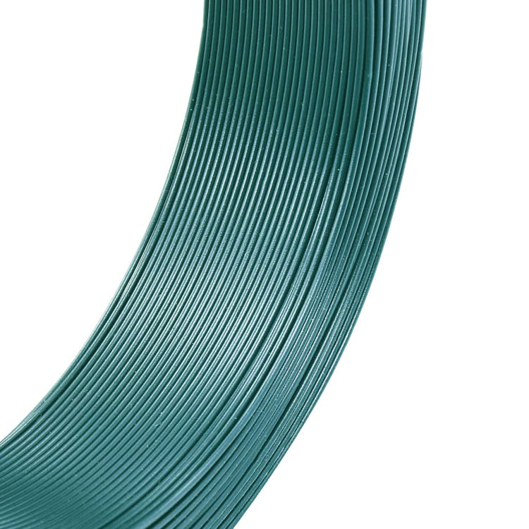 Vidaxl Hekbind Thread 250 m 0,9 1,4 mm en acier vert en acier vert