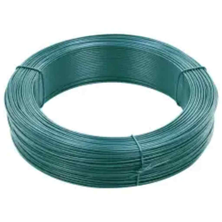 Vidaxl Hekbind Thread 250 m 1,4 2 mm en acier vert