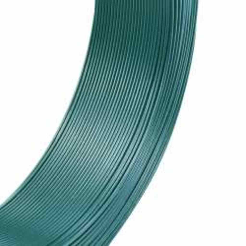 Vidaxl Hekbind Thread 250 m 1,4 2 mm en acier vert