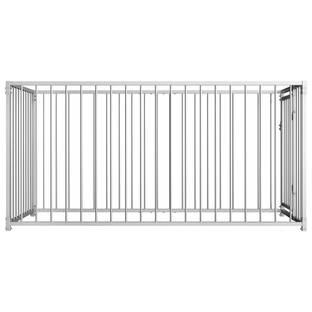 Vidaxl Dog Kennel pour l'extérieur de 100x200x100 cm
