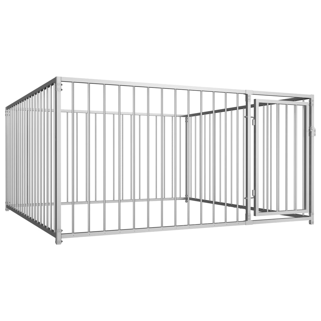 Vidaxl Dog Kennel pour l'extérieur de 200x200x100 cm