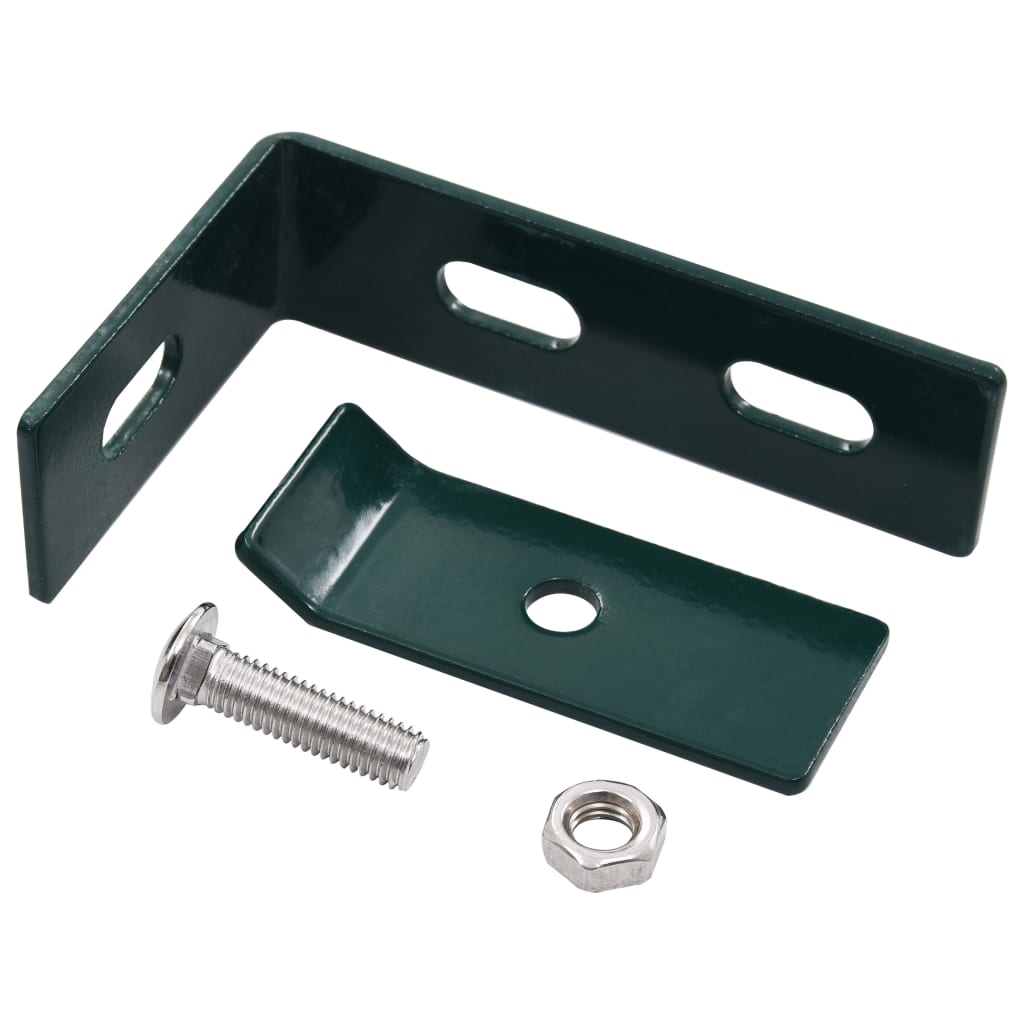 Vidaxl Wall Corner Connection 10 Set Green