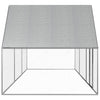 Vidaxl Chicken Run 6x2x2 M Galvanisé Steel