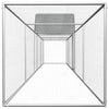 Vidaxl Chicken Run 9x1x1,5 m Galvanisé en acier