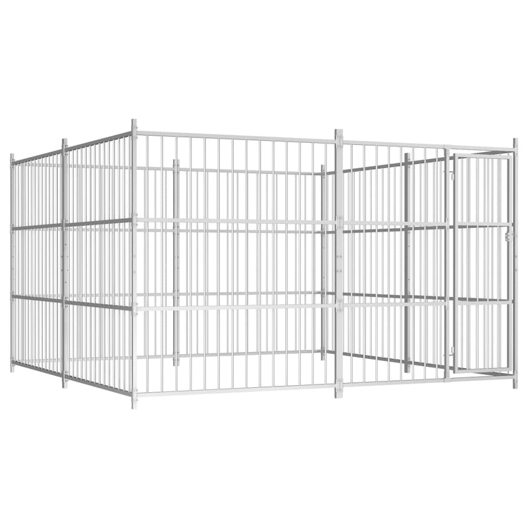 Vidaxl Dog Kennel pour l'extérieur de 300x300x185 cm