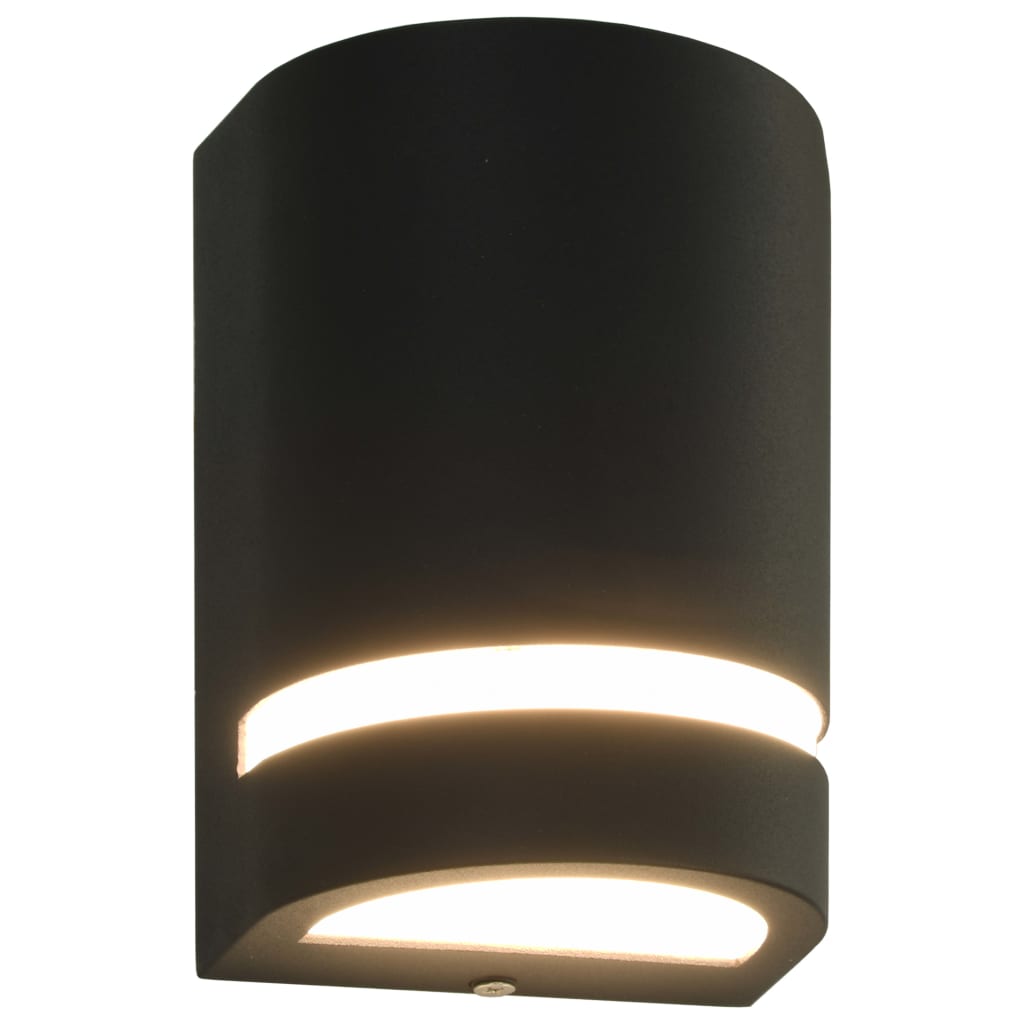 Vidaxl Lampes murales extérieures 2 pcs 35 W