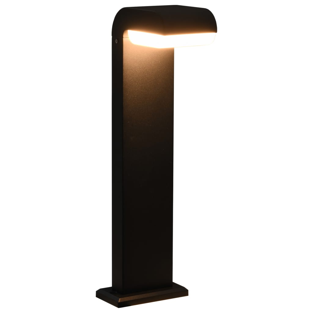 Vidaxl LED extérieur lampe 9 w ovale noir
