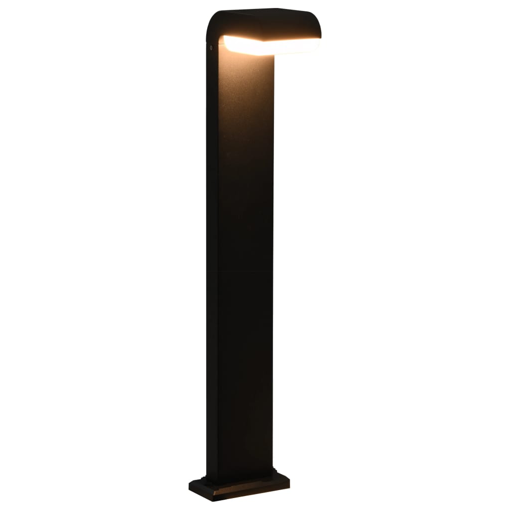 Vidaxl LED extérieur lampe 9 w ovale noir