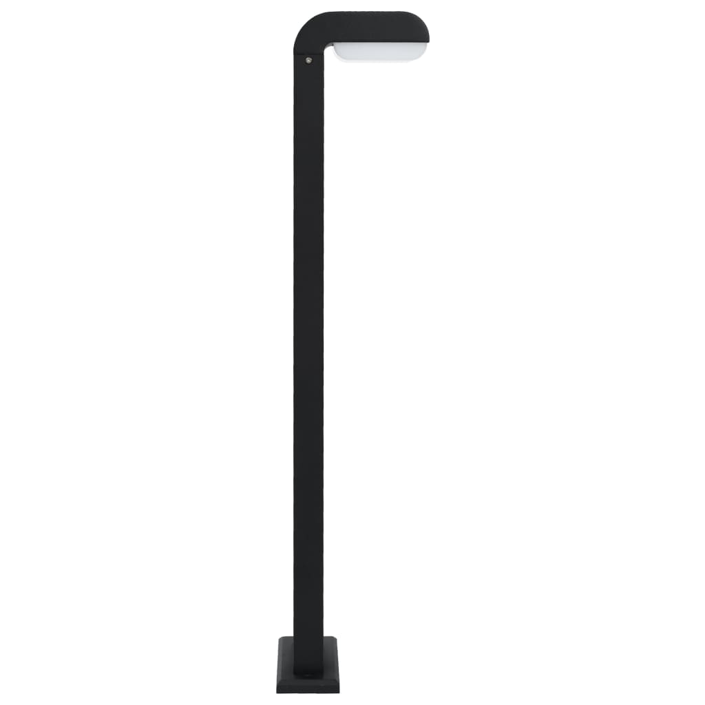 Vidaxl LED extérieur lampe 9 w ovale noir
