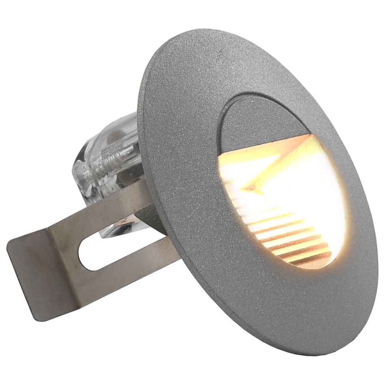 Vidaxxl appliques d'extérieur LED 6 pcs 2 w rondes couleur argent