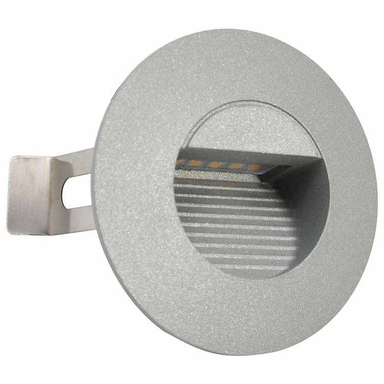 Vidaxxl appliques d'extérieur LED 6 pcs 2 w rondes couleur argent