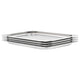 Vidaxl Gastronormbakken 4 PCS GN 1 1 20 mm en acier inoxydable