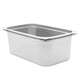 Vidaxl gastronormbakken 2 pc gn 1 1 200 mm en acier inoxydable