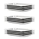 Vidaxl gastronormbakken 12 pc gn 1 3 20 mm en acier inoxydable