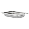 Vidaxl gastronormbakken 12 pc gn 1 4 40 mm en acier inoxydable