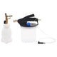 Vidaxl frein adoucissant la pompe pneumatique avec bouteille de remplissage 2 L