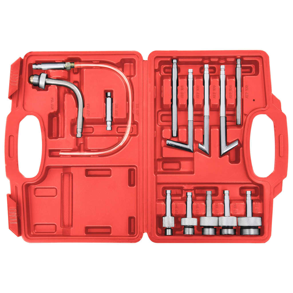 Vidaxl Transmissie Fluid remplissez automatiquement avec un ensemble d'outils 7.5L