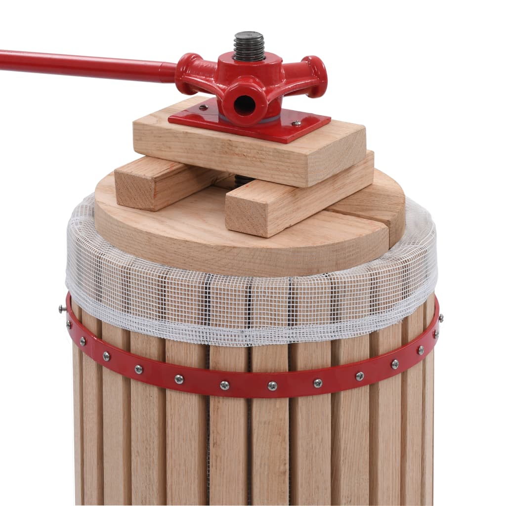 Vidaxl Fruits à vin avec sac de tissu 24 L OAK
