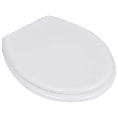 Vidaxl Toilet Seats avec couvercles 2 st MDF blanc