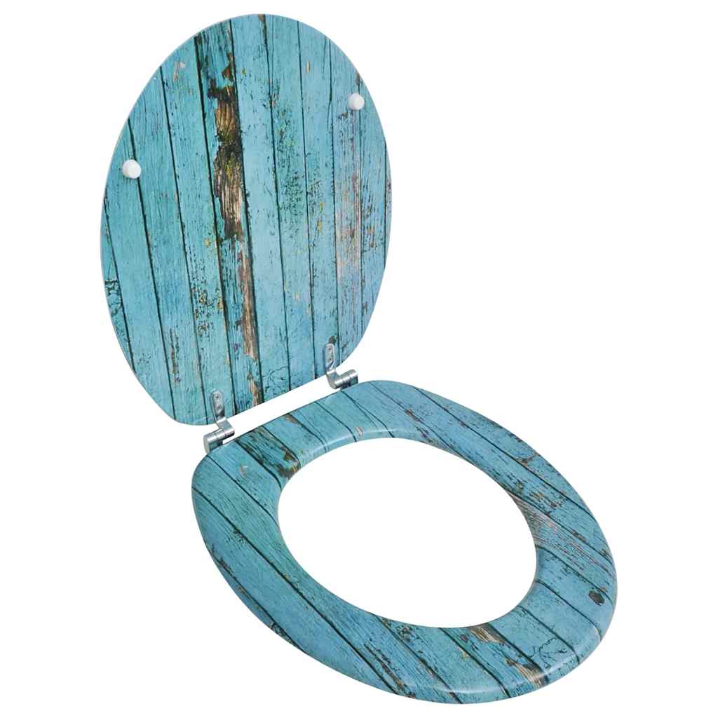 Vidaxl Toilet Seats avec les couvercles 2 ST OND WOOD MDF