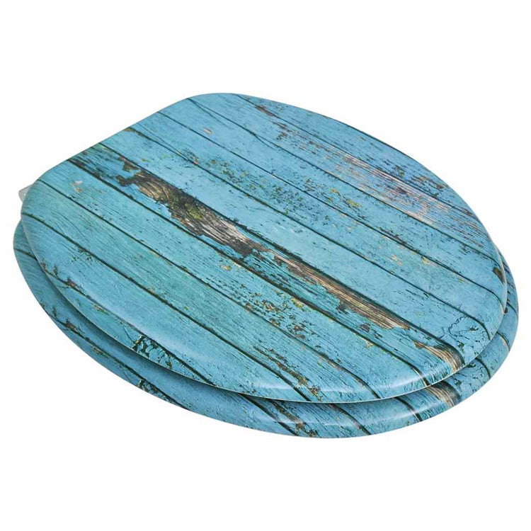 Vidaxl Toilet Seats avec les couvercles 2 ST OND WOOD MDF