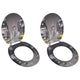 Vidaxl Toilet Seats avec couvercles 2 PCS York MDF