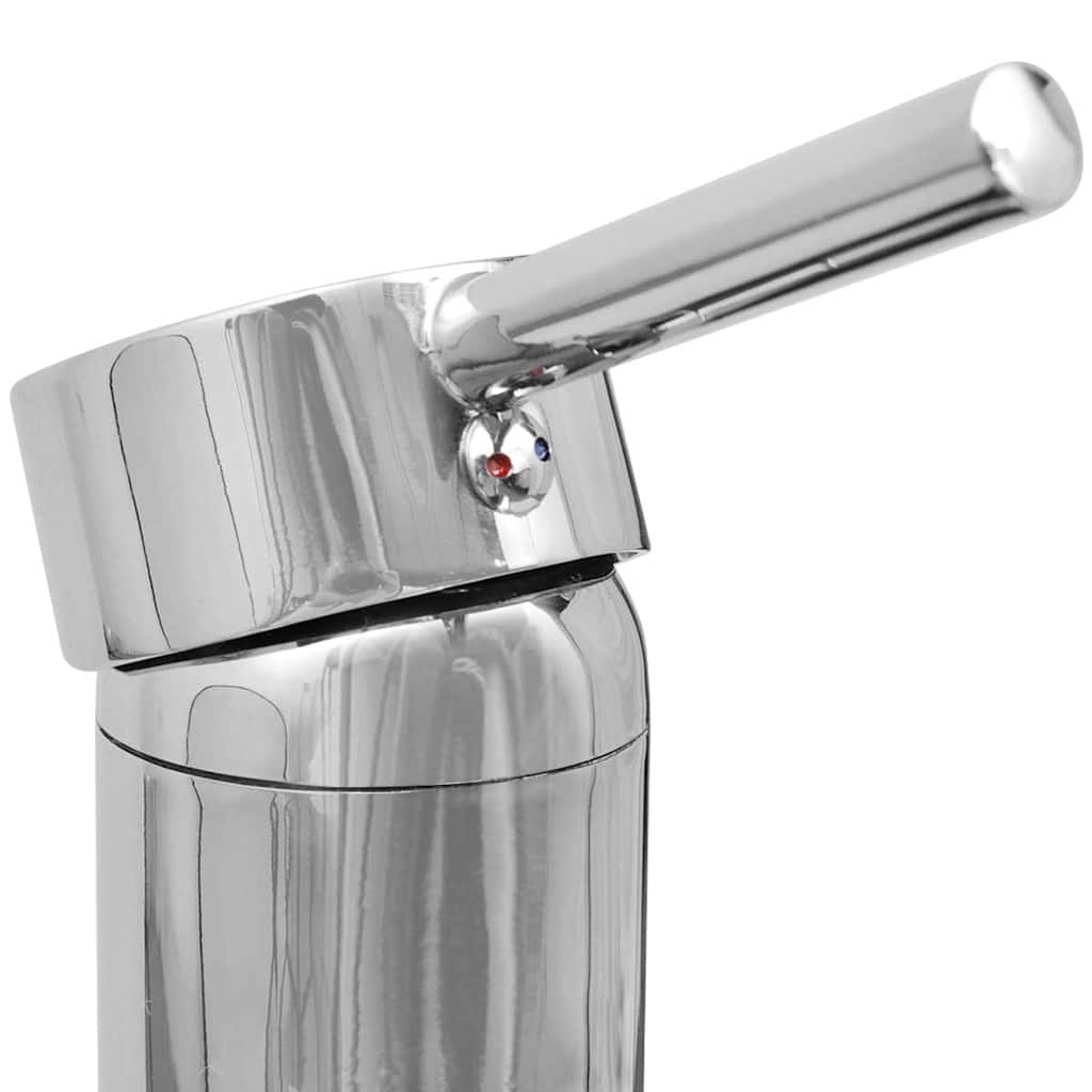 Vidaxl Bathroom Mixer Tap 2 St Chrome