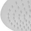 Vidaxl Pluie Shower Head 2 ST Round 20 cm en acier inoxydable