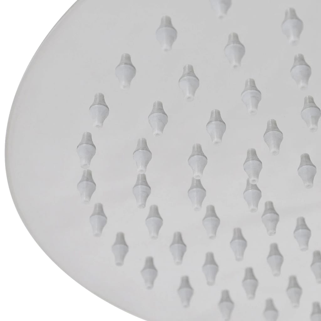 Vidaxx pomme de douche à effet pluie 2 pcs ronde 50 cm en acier inoxydable