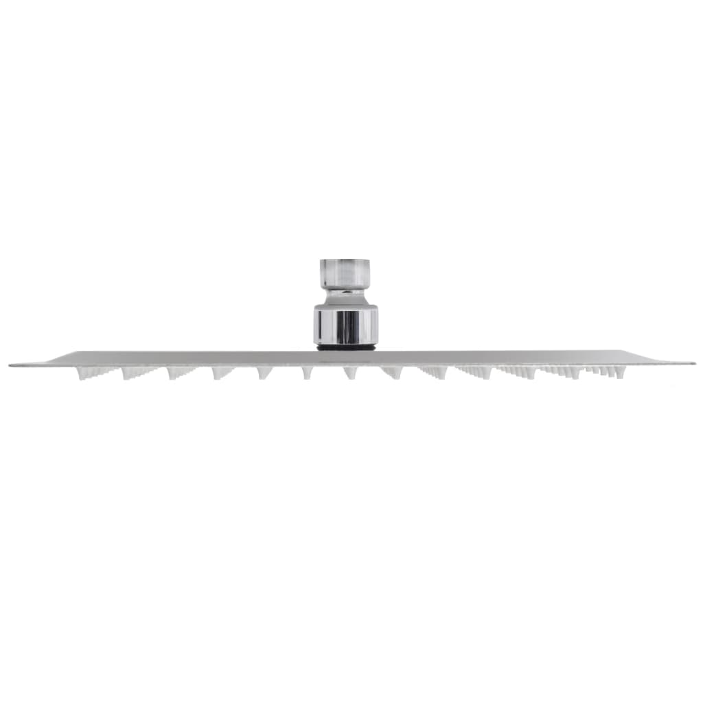 Vidaxl Pain Shower Head 2 ST 25x25 cm en acier inoxydable