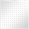 Vidaxl Rain Shower Head 2 PCS 30x30 cm en acier inoxydable