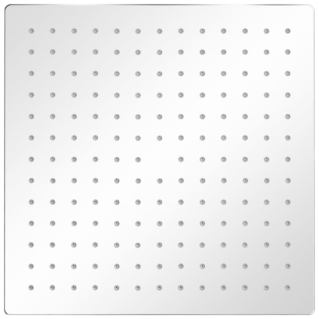 Vidaxl Rain Shower Head 2 PCS 30x30 cm en acier inoxydable