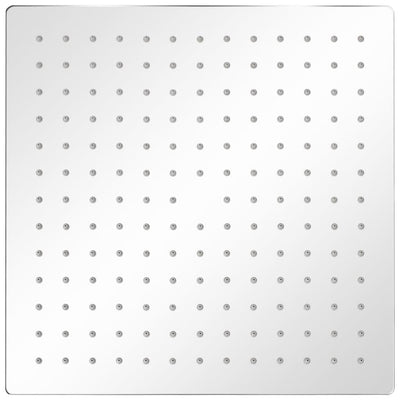 Vidaxl Rain Shower Head 2 PCS 30x30 cm en acier inoxydable