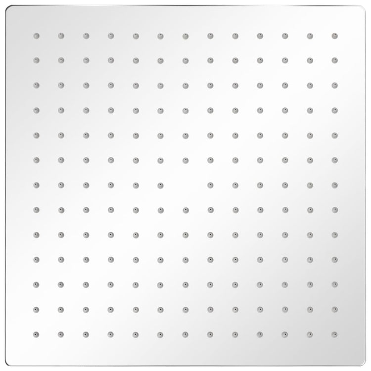 Vidaxl Rain Shower Head 2 PCS 30x30 cm en acier inoxydable