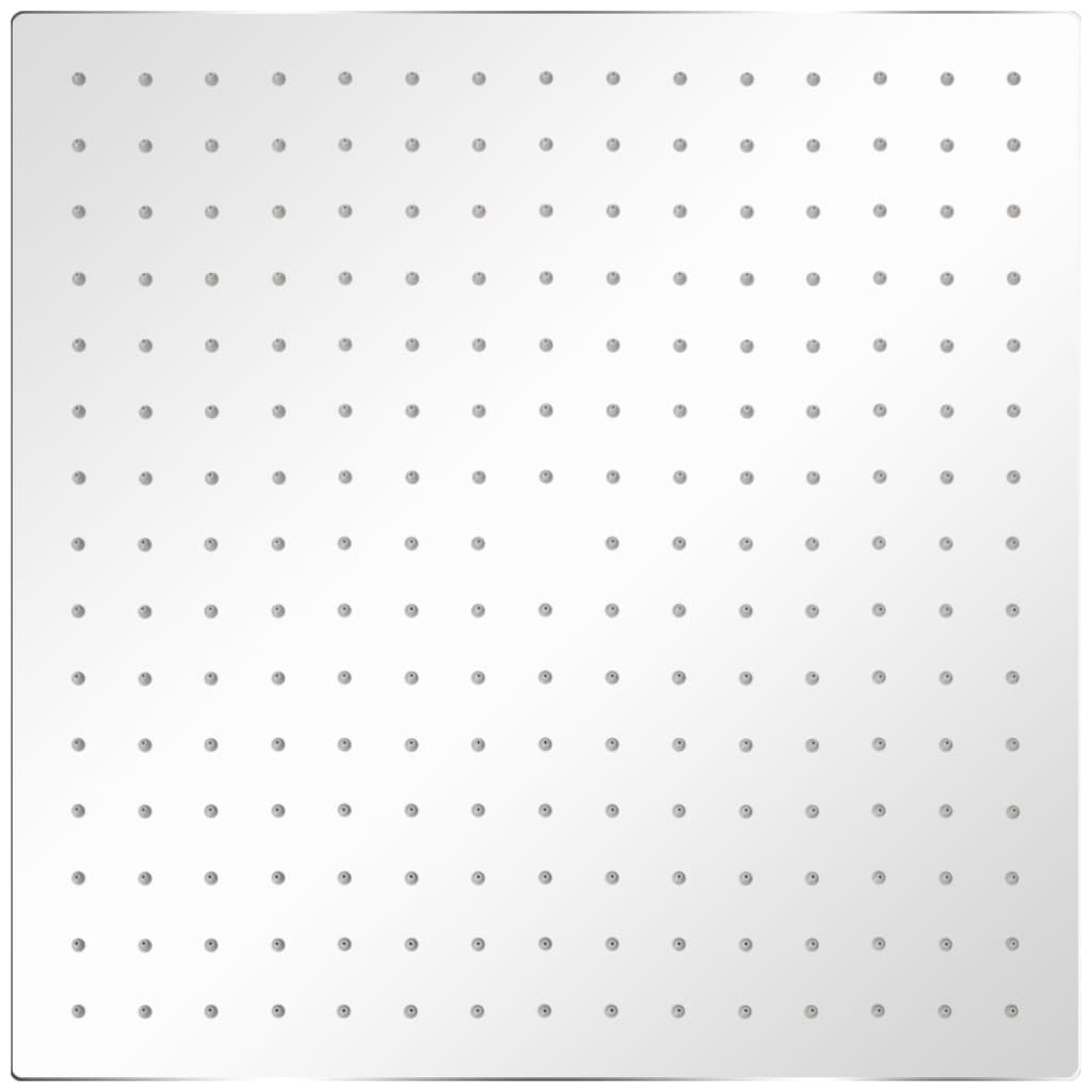 Vidaxl Rain Shower Head 2 ST 40x40 cm en acier inoxydable