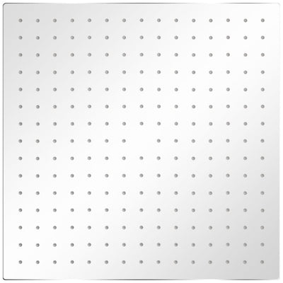 Vidaxl Rain Shower Head 2 ST 40x40 cm en acier inoxydable
