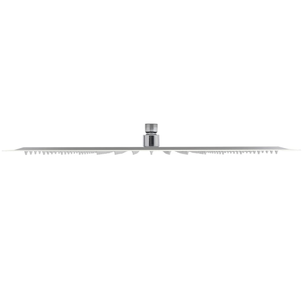 Vidaxl Rain Shower Head 2 ST 40x40 cm en acier inoxydable
