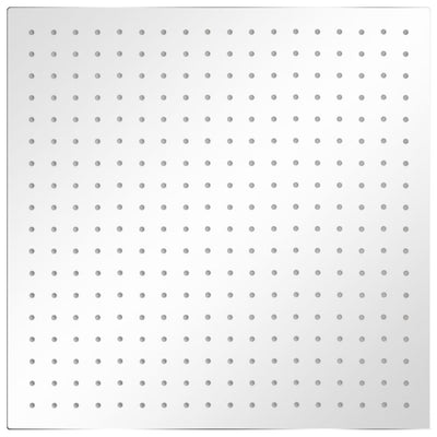 Vidaxl Rain Shower Head 2 ST 50x50 cm en acier inoxydable