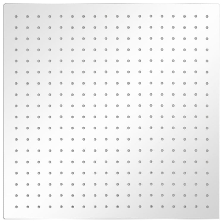Vidaxl Rain Shower Head 2 ST 50x50 cm en acier inoxydable